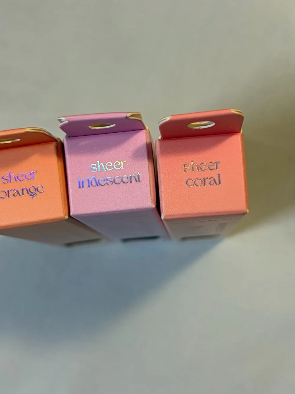Kara Beauty pH Glow Color-Changing Lip Oil 3 Boxes 3 Shades New in Box